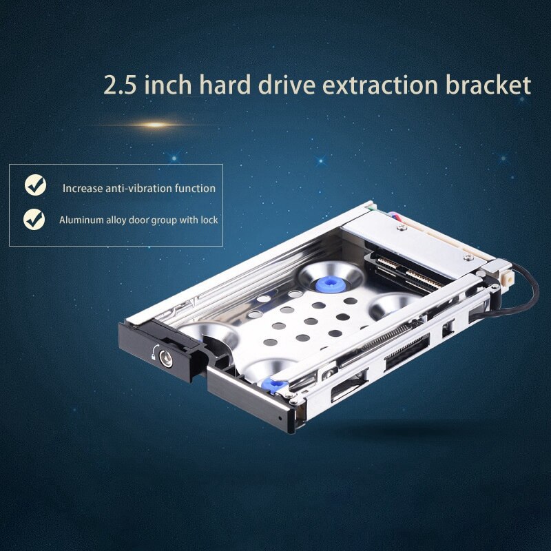 Boîte de rangement pour disque dur interne SSD, 2.5 pouces, pour ordinateur de bureau