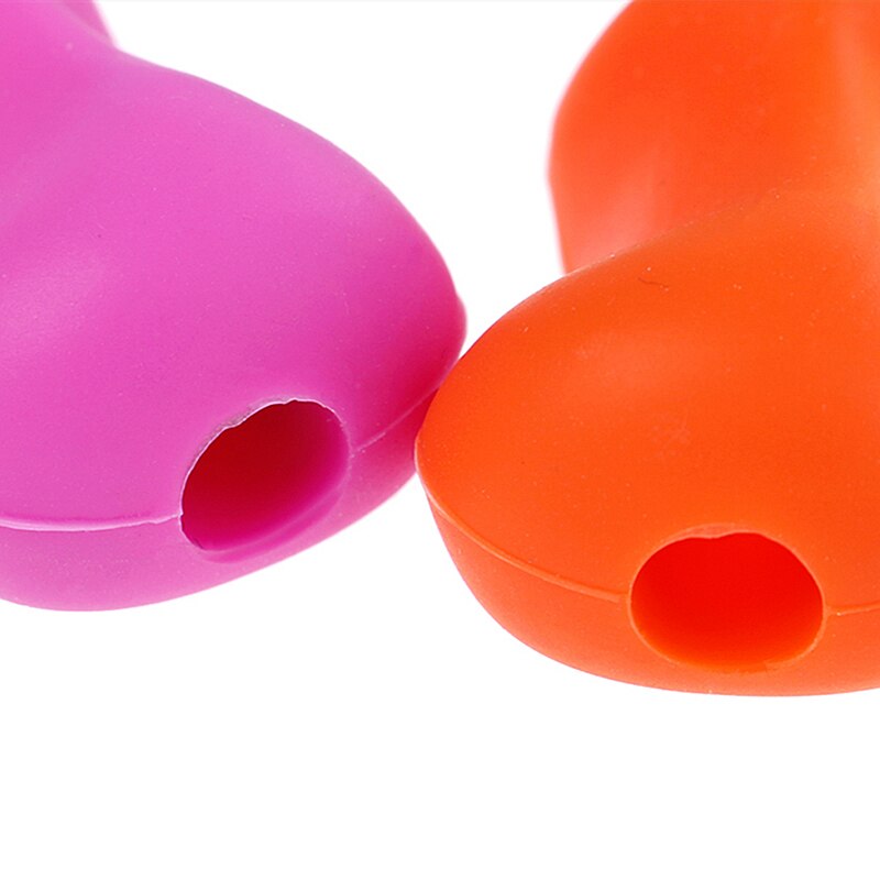 4Pcs/10Pcs Silicone Pen Grip Corrector Therapy Handwriting Aid Kids Children Student School Stationery Pen Control Right Writing