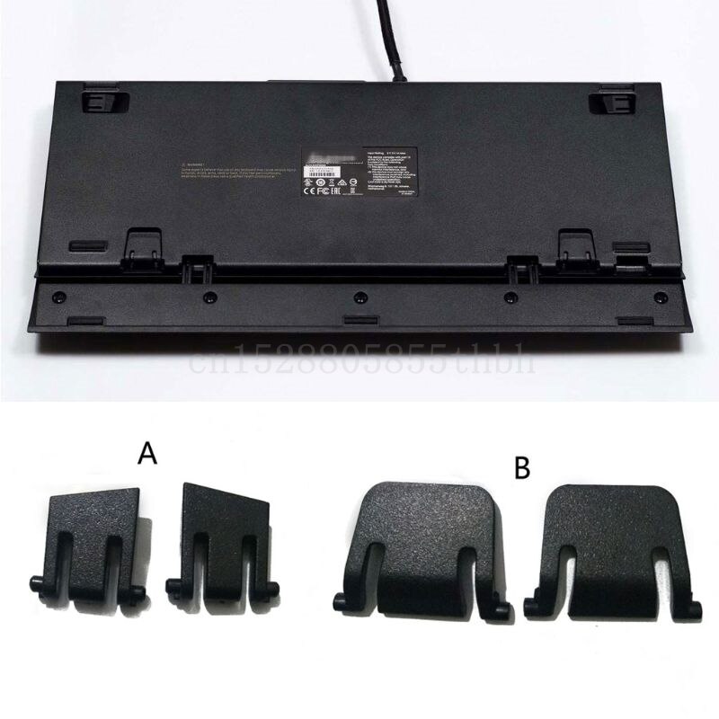 Keyboard Bracket Leg Plastic Stand for Corsair K65 K70 K63 K95 K70 LUX RGB Mechanical Gaming Keyboard 2Pcs