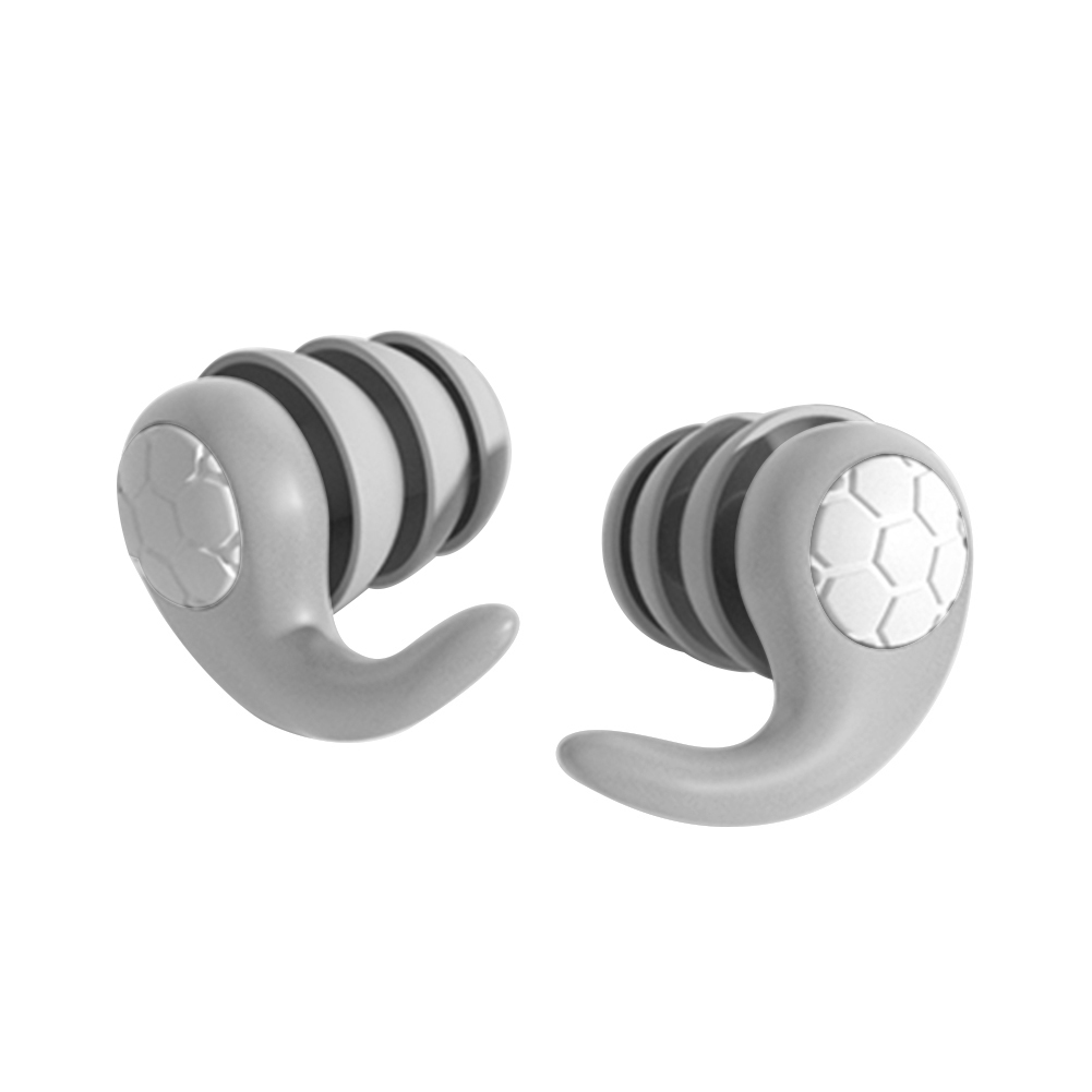 Sleep Ear Plug Waterproof Silicone Swimming Ear Protector Canceling Noise Reduction Soundproof Sleeping Earplugs for Travel Home: green