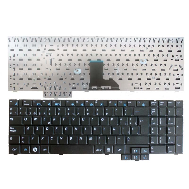 Sp Toetsenbord Voor Samsung R620 R528 R530 R540 NP-R620 R525 NP-R525 R517 R523 RV508 Spaans Zwart Laptop Toetsenbord