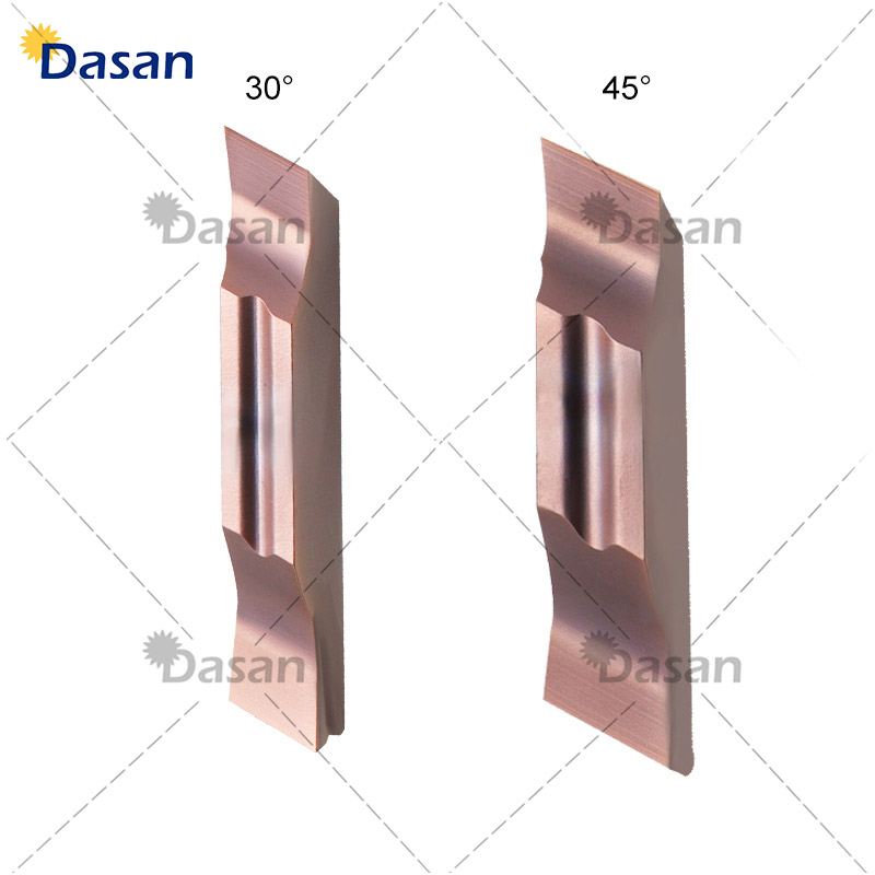10 pz MGGN MGGN200 MGGN300 MGGN400 R-30 L-30 R-45 L-45 Dasan Inserti in Metallo Duro fessura Scanalatura lama Tornio CNC Utensile Da Taglio