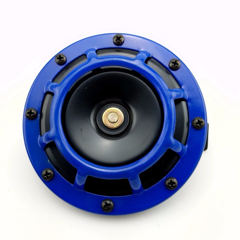 Kit Klaxon à Disque HELLA BX – 12V, 111 DB, Tonalités 420 Hz Et 350 Hz | Universel, Noir, 77 Mm
