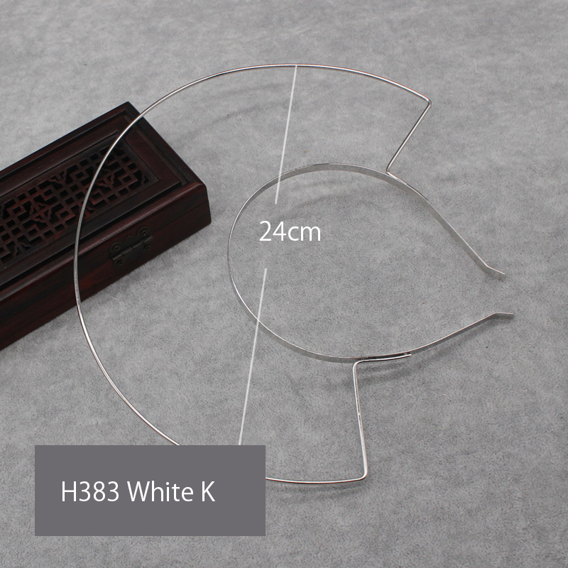 DIY Lolita Headdress Material Craft Hair Hoop Halo Double Layer Headband Crown Base Accessories For Women Girls