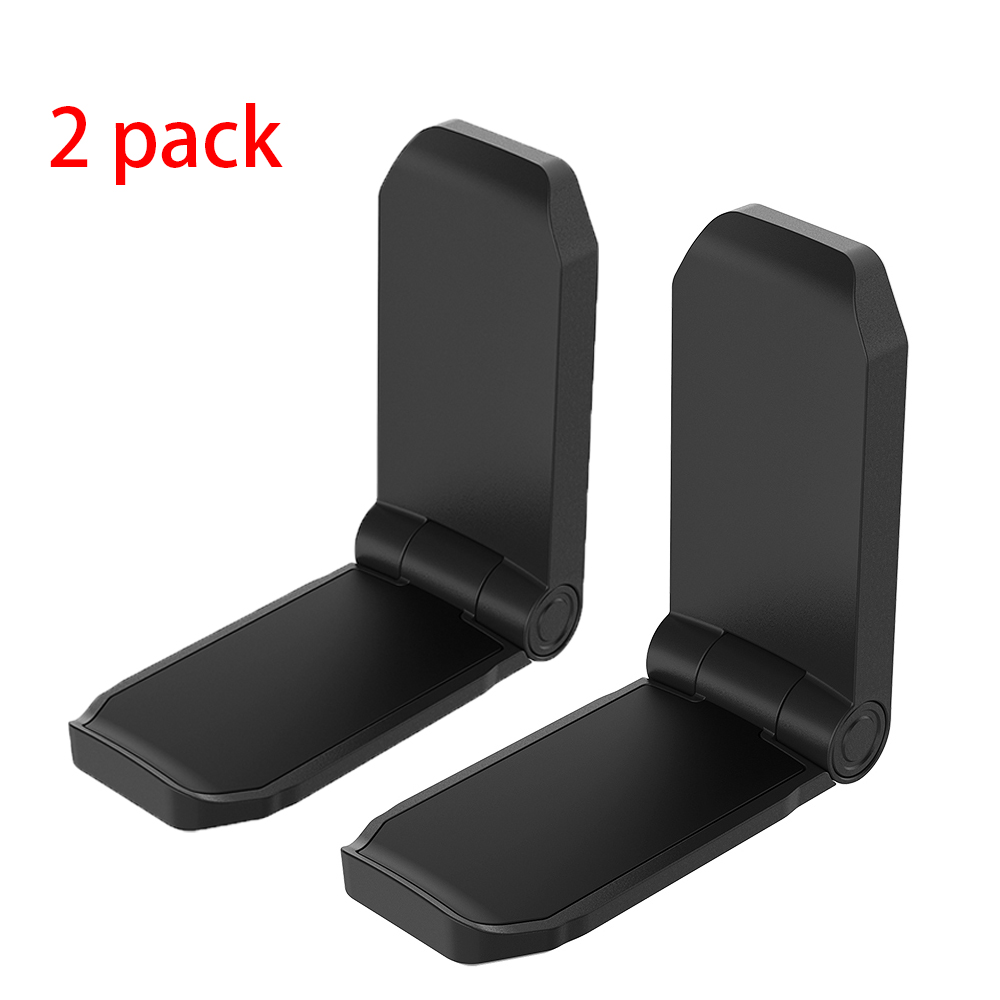 2er Pack Kopfhörer KleiderbüGel PC Spielen Headset Halfter Ständer Kleber Halfter Halterung für Zauberstab faltbare Kopfhörer Haken halterung unter Schreibtisch