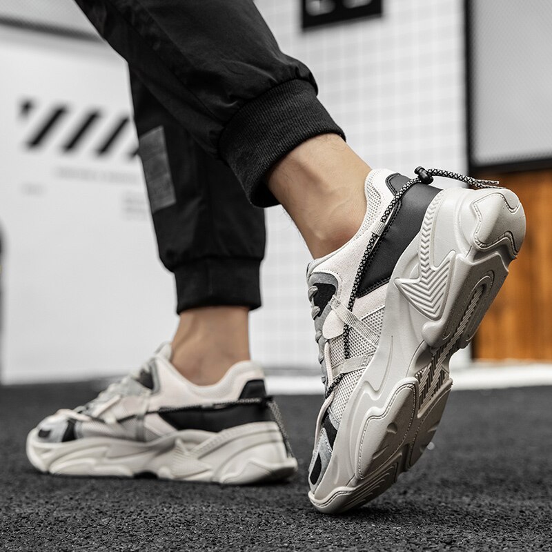 Heren winter plus fluwelen lage sneakers, comfortabele casual sportschoenen voor heren, outdoor sportschoenen, modieuze herenschoenen