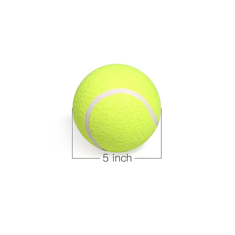 8" Inflatable Training Tennis Ball Indoor Outdoor Practice Ball Inflatable Tennis Ball for Children Adult Pet Fun Kid: 5 inch