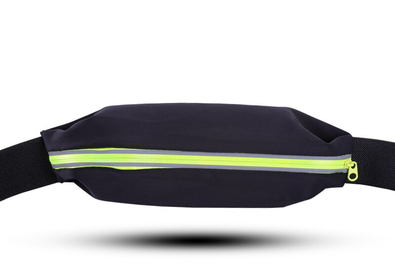 Reizen Multifunctionele Sport Pocket Mini Fanny Pack Voor Mannen Vrouwen Draagbare Handig Taille Waterdichte Telefoon Riem Tas: YELLOW