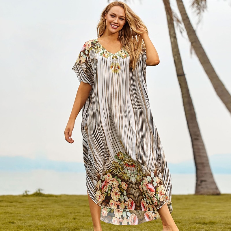 Plus size beach cover up pareos de playa mujer robe de plage vestido playero sarong beach wrap badedrakt coverup beachwear