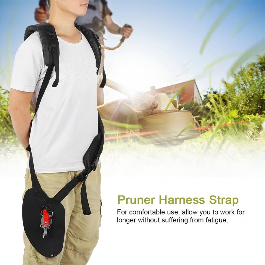 Gereedschap Tuinschaar Harness Strap Dubbele Schouder Gewatteerde Riem Voor Strimmer Bosmaaier Trimmer Gereedschap