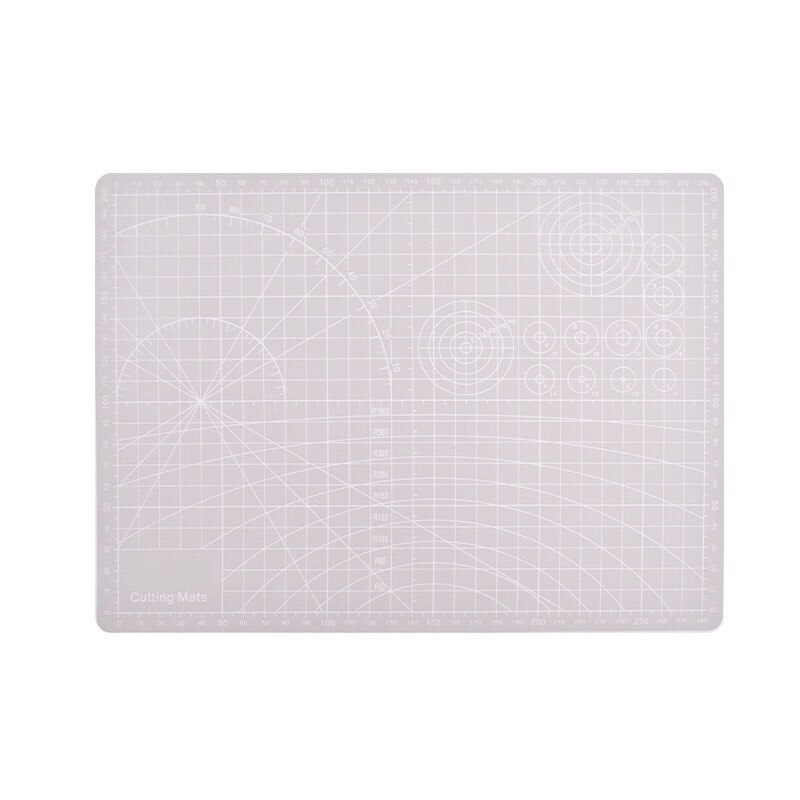 Cutting Mat for DIY Sewing Craft A4 Sturdy Rotary Cutting Mat Non Slip Surface Scrapbook Fabric: gray