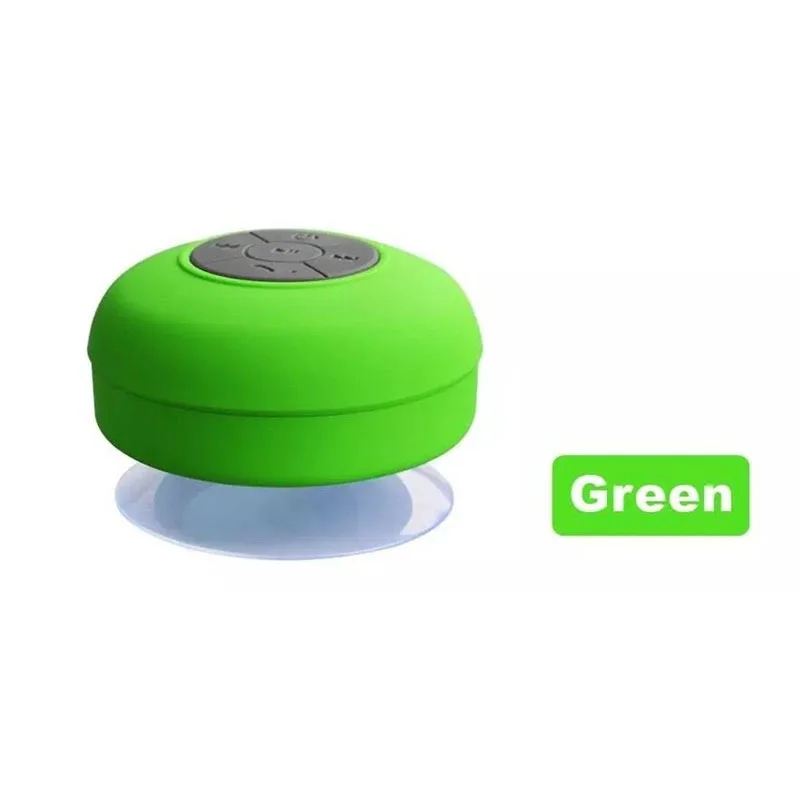 Portable Speaker Wireless Waterproof Shower Speakers for Phone Bluetooth-compatible Hand Free Car Speaker Loudspeaker: Orange