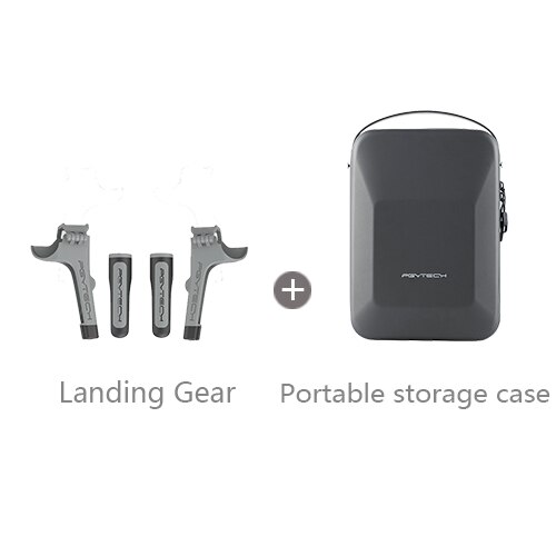 PGYTECH – sacoche de transport pour Drone DJI Mavic Air 2, sac Portable, sac de rangement pour Drone DJI Mavic Air 2, étui/boîte, accessoires: leg with case