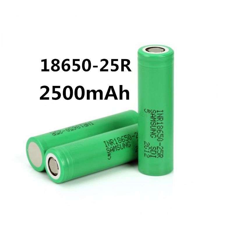 25RM 100% Originele 3.6V 18650 2500 Mah Batterij INR18650 25R 20A Hoge Ontlading Oplaadbare Batterij