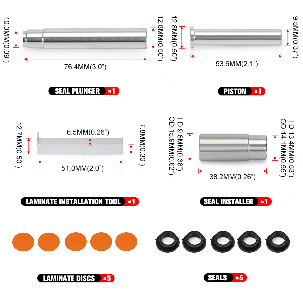 Kit de herramientas de instalación de reconstrucción de interruptor de presión F/124740-30K para transmisiones GM 6L45 6L50 6L80 6L90 y 1ª generación 6T70 124740-TL30