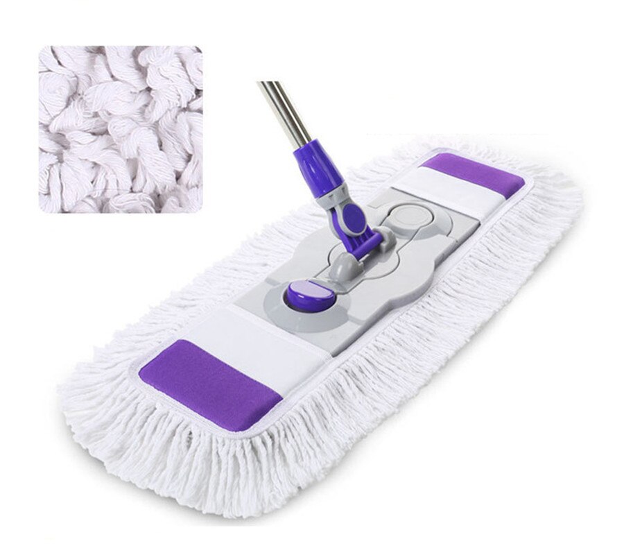 3pcs 65*25 cm large size Mop Head Floor cleaning cloth Paste The Mop Replace Cloth Household Cleaning Mops Accessories