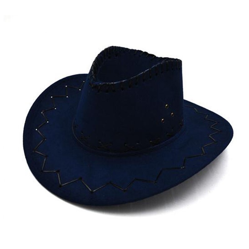 Sombrero de vaquero y Vaquera de lujo para hombre y mujer, gorro de estilo occidental, sombrilla versátil y a la: 10