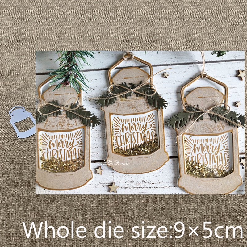 Knutselen metaal snijmal stansen lantaarn decoratie plakboek album papier kaart knutselen reliëf stansen