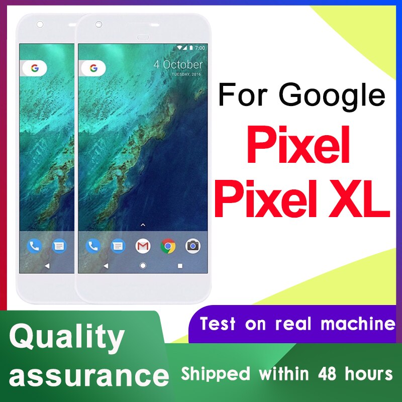 Tested Display Replacement For Google Pixel LCD Touch Screen Digitizer Assembly For Google Pixel XL LCD Display Repair parts