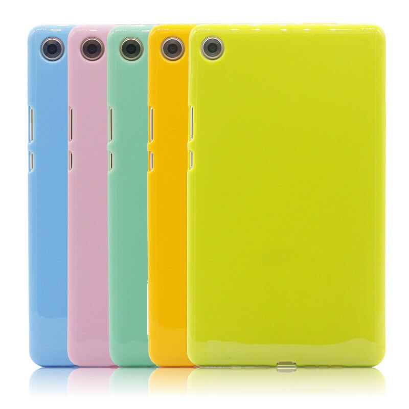 Transparent Soft Silicon Cases For Xiaomi Mi Pad 4 8.0 inch Tablet Shockproof Back TPU Cases for Xiaomi Mi Pad 4 Plus Cover