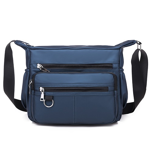 Männer Umhängetasche Freizeit lässig Tasche lässig Schwarz Geschäft Herren Hand Tasche Für Telefon Reise: Blau