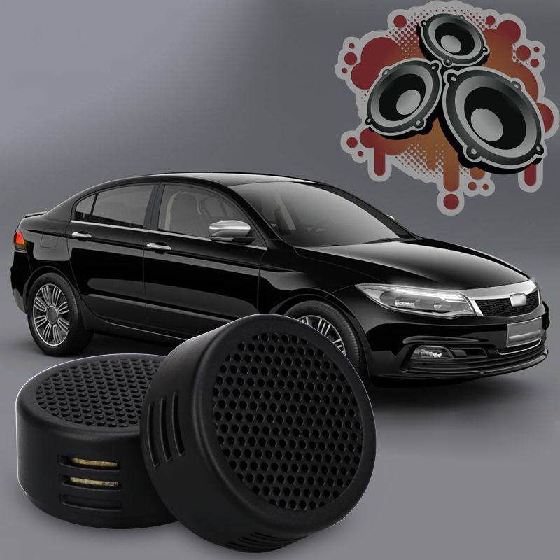 2 Stuks Auto Tweeter Dubbelzijdig Buzzer 005 Auto Kleine Tweeter Subwoofer Tweeter Met