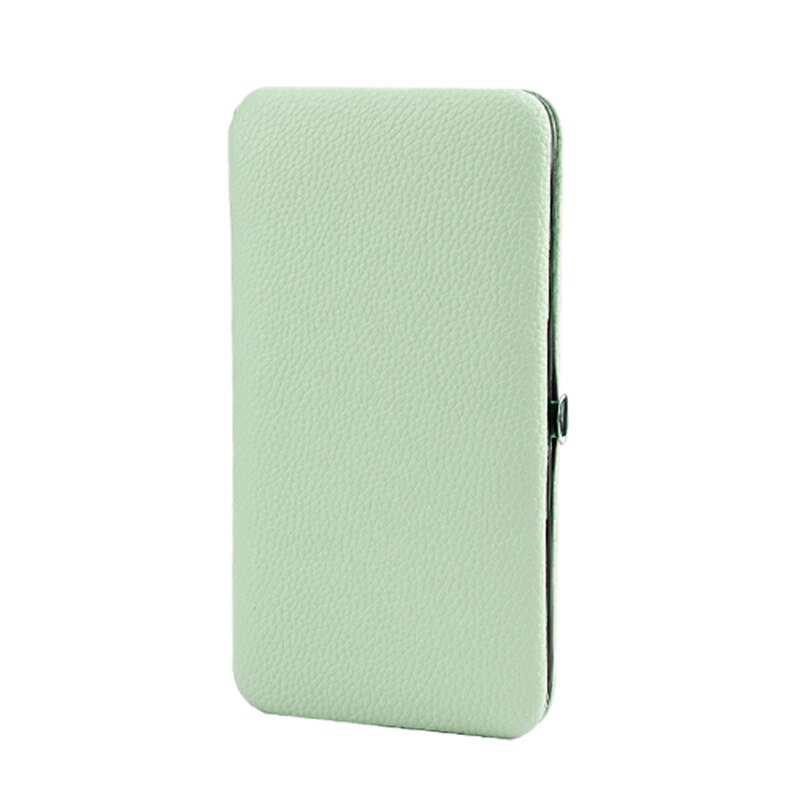 Trucco ciglia pinzette strumenti borsa estensione ciglia pinzette custodia strumento cosmetico scatola di immagazzinaggio per pinzette kit OEM tutto'ingrosso: verde