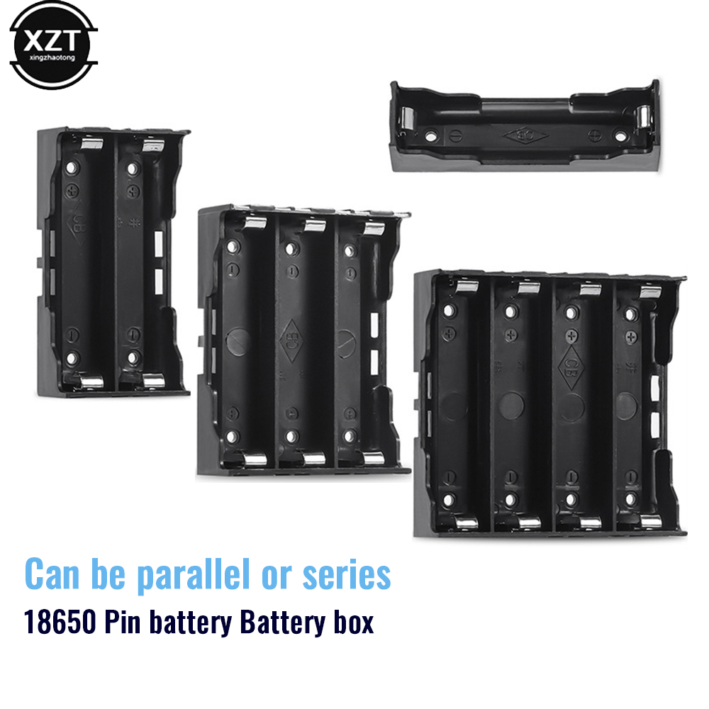 18650 Batterie fallen Halfter DIY Lagerung Kasten Kunststoff Gehäbenutzen 3,7 V Energie Wiederaufladbare Halten Mit 1 2 3 4 Schlüssel
