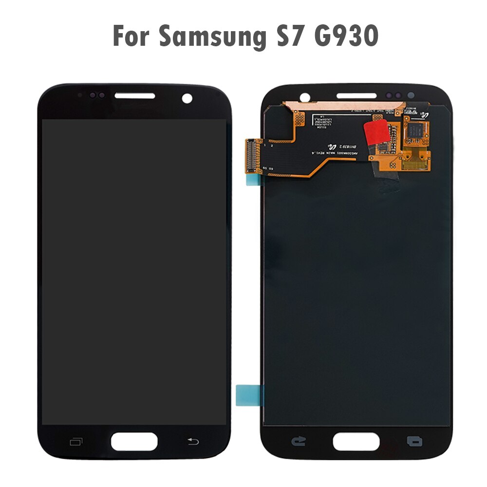 Super AMOLED Per Samsung Galaxy S7 S6 S5 S4 S3 S2 S1 Display LCD Touch Screen Digitizer Per Samsung S6 s5 S4 S3 S7 S2 S Dello Schermo