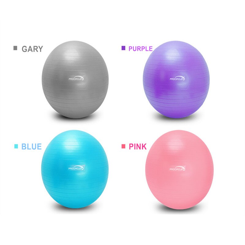 Stabiliteit Oefening Bal 65 cm/75 cm Balance Ball Bevalling Bal met Luchtpomp Anti-Slip Anti- burst Ondersteunt 2000lbs Geweldig voor Yoga