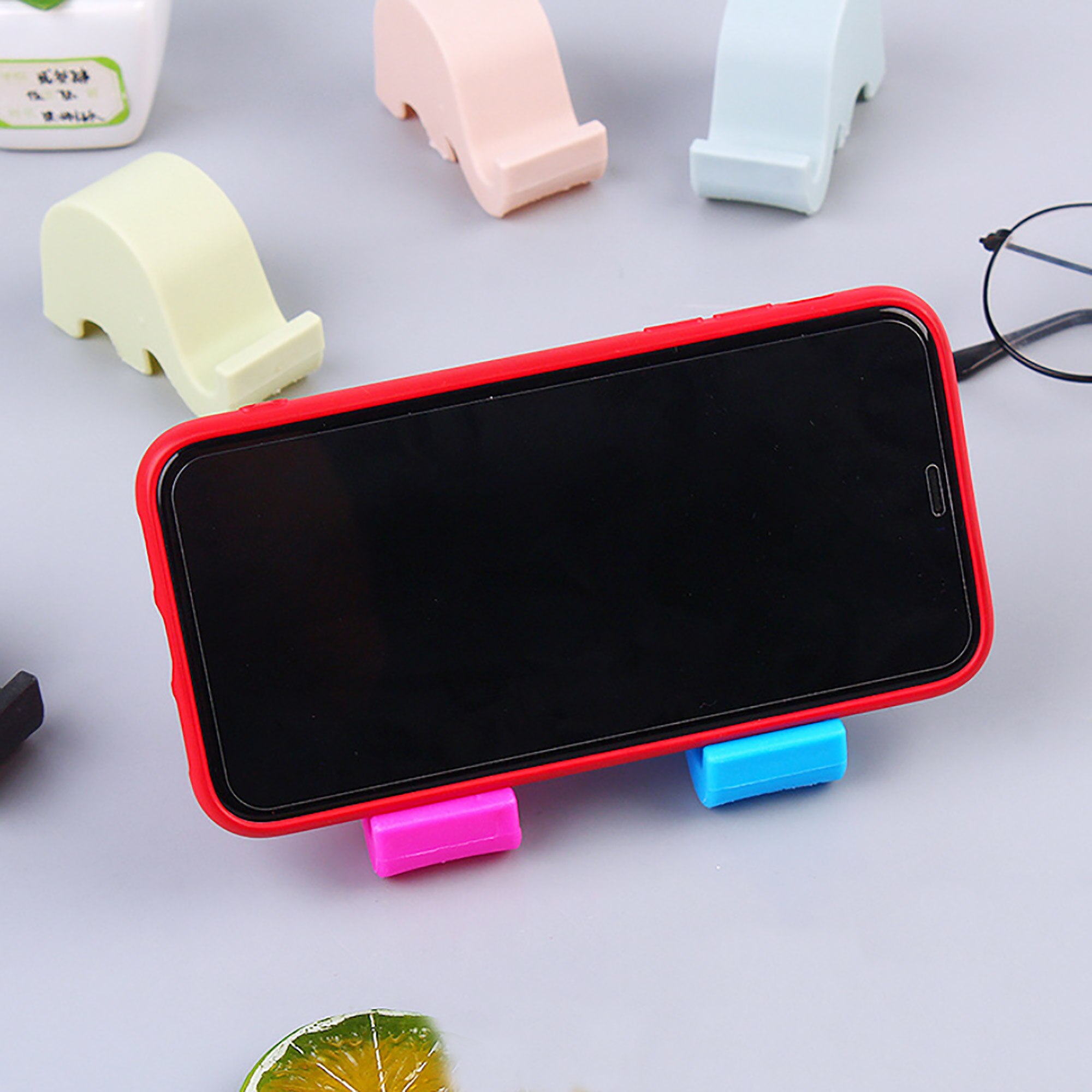 Bureau Mobiele Stand 3Pcs Dikkere Olifant Ipad Air Ondersteuning Tablet Houder Ipad Houder Statief Telefoon Stand Desk Mobiele Houder