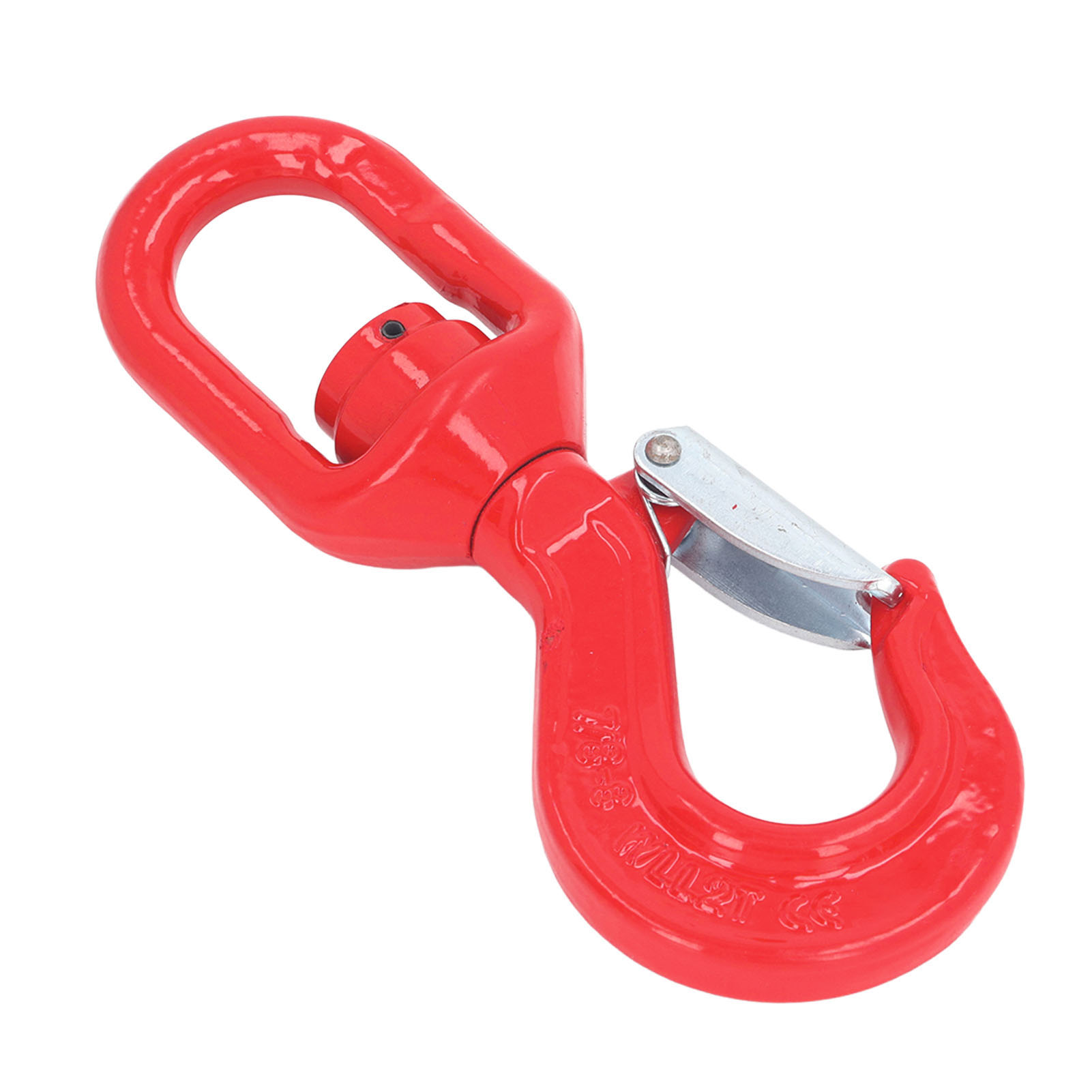 2 Ton Swivel Hook Swivel Hook 2 Ton Load Bearing Heavy Duty Alloy Steel Swivel Lifting Hook for Crane Hoist Swivel Lifting Hook