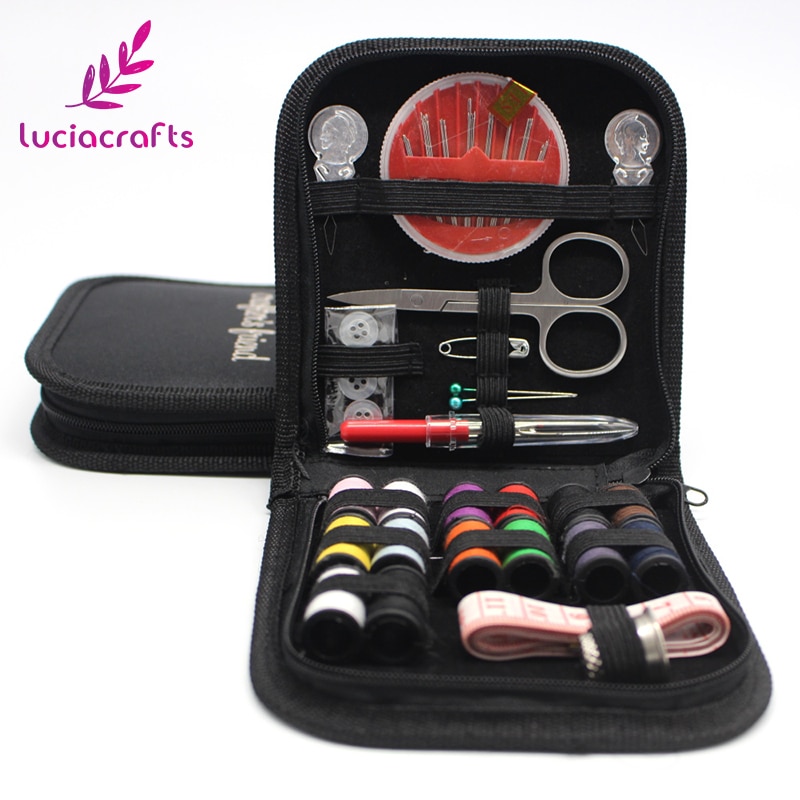 Lucia crafts Approx 12cm 1set/lot sewing kit premium sewing supplies for Mending/Sewing Needs Garment Clothing Accessory J0141