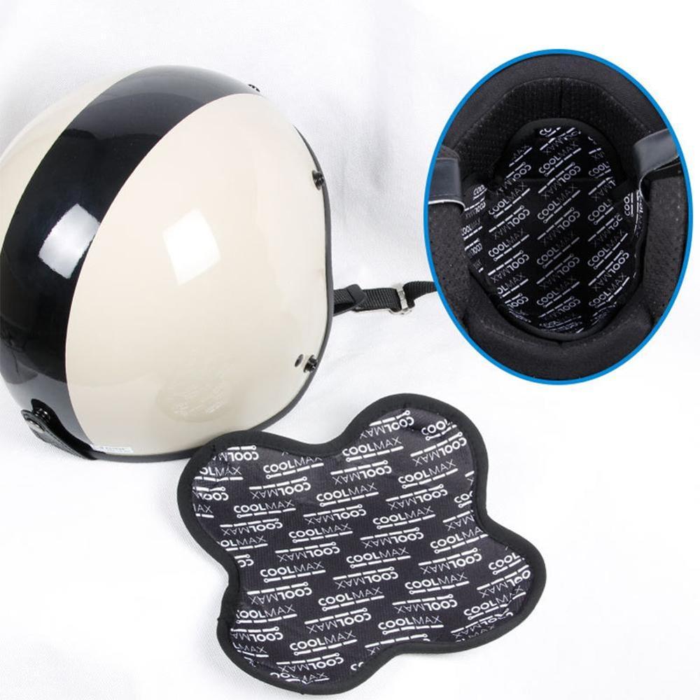 Motorcycle Vehicle Helmet Padding Motorcycle Safety Protection Hat Cap Inner 3D Air Mesh