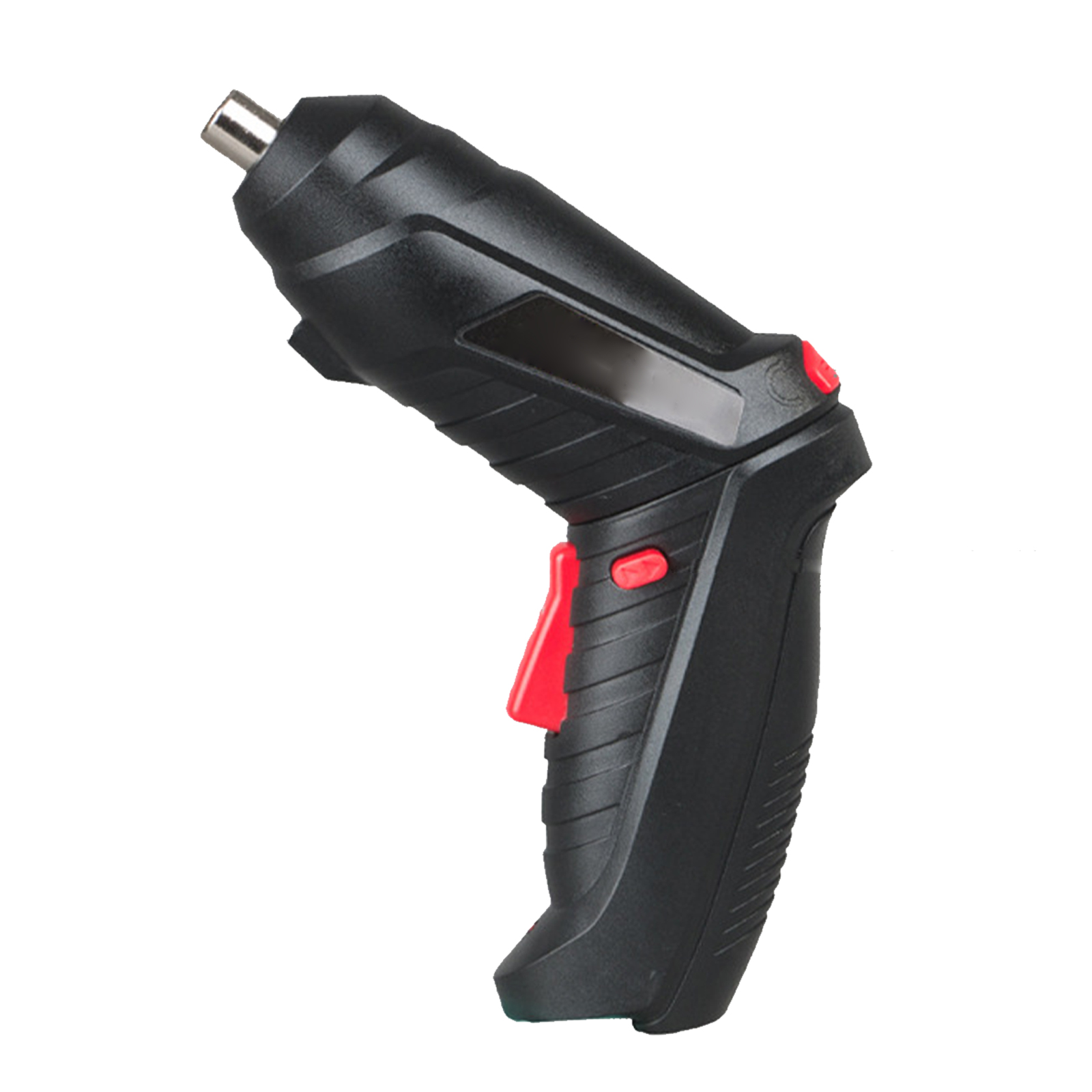 Multifunctional Electric Screwdriver Rechargeable Electric Screwdriver Set Mini Household Lithium Battery Tool Electric Drill: black