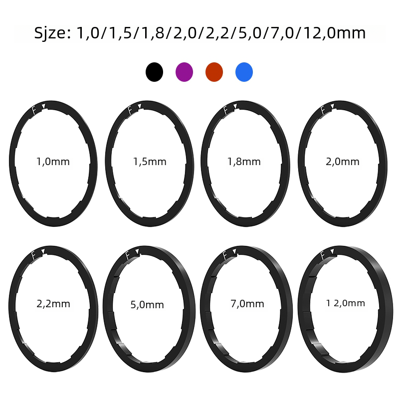 Bike Cassette Gasket Freehub Body freewheel Washer Freewheel Spacers Bicycle Hub Washer For Adjusting Bike Flywheel washer
