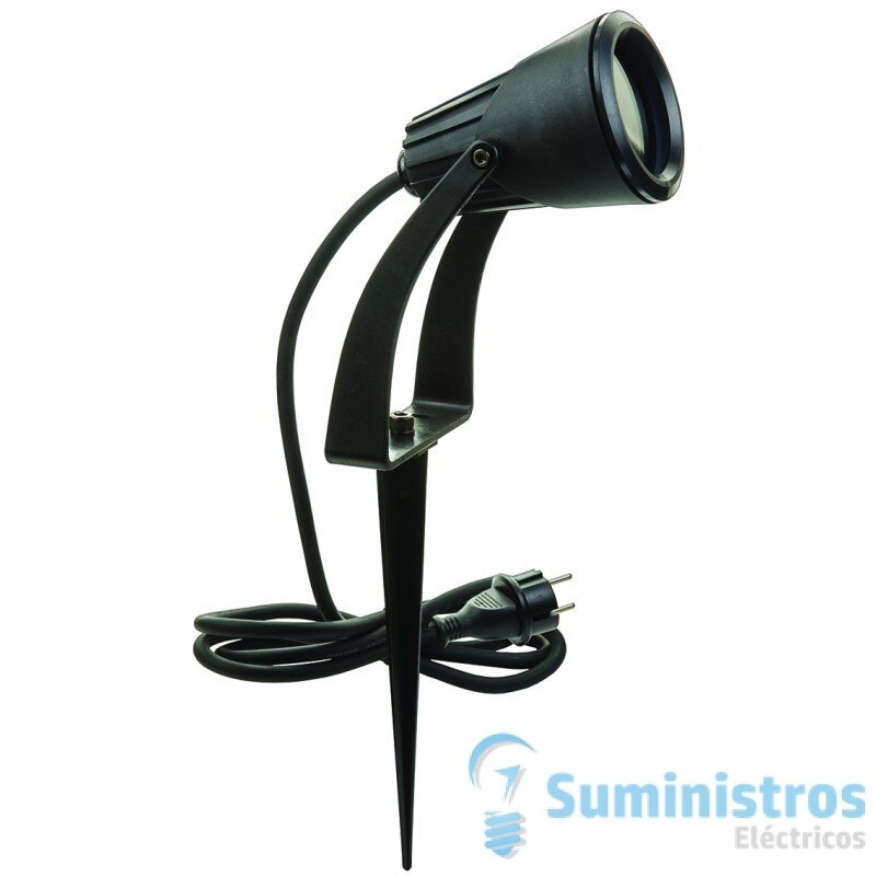 Proyector piqueta para jardin DOPO 463A-G21X1A-02 Geronimo negro