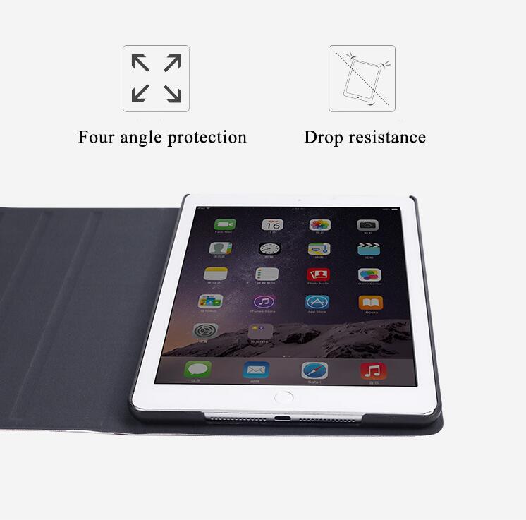 Tablet Case for iPad 10.2" 7th Gen, 9.7" 5th/6th Gen, Air 1/2/3, Pro 9.7"/10.5" - PU Smart Cover