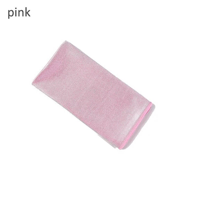 Toalla de limpieza de microfibra 3 tamaños, suave, sin rastro, absorbente para limpiar cristales, sin pelusa, paño de limpieza de cocina, 1 Uds.: Rosa / 40x40cm