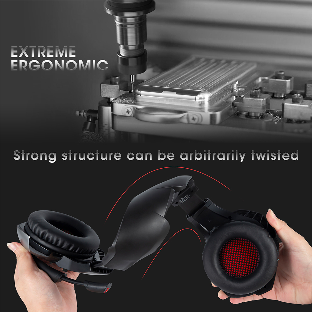 3.5mm Gaming Headset W/MIC LED Headphones Surround For PC Laptop Xbox-One Headphone Mic Headset 3.5mm Wired Gaming Headset