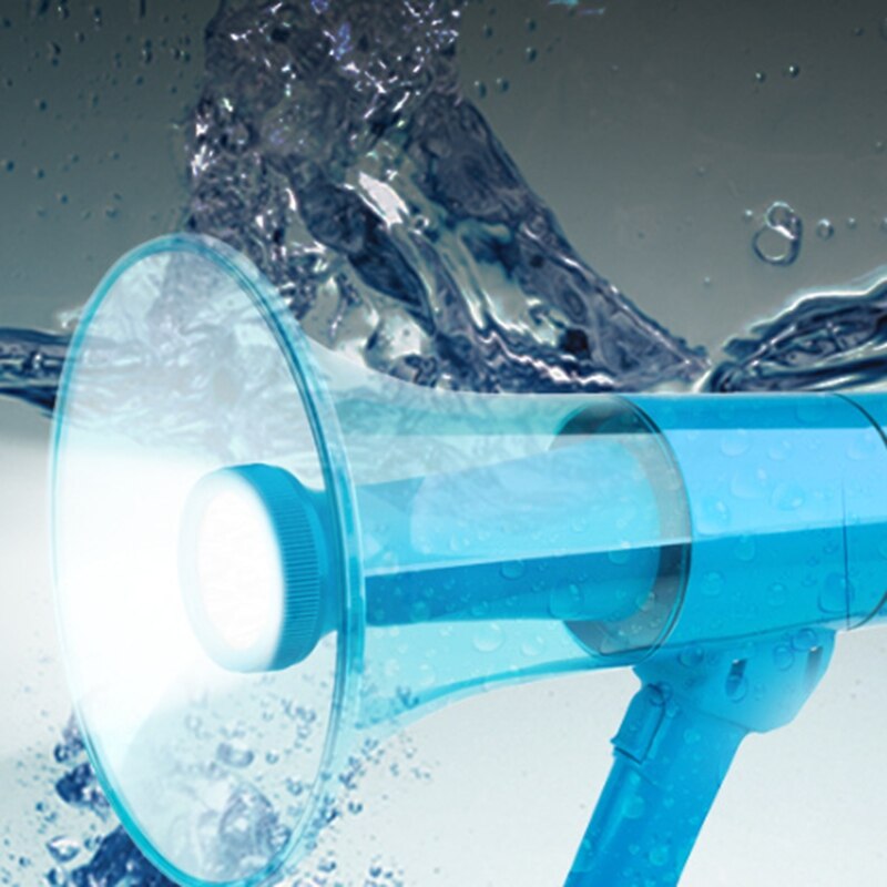 Lighting Waterproof Megaphone Outdoor Loudspeaker Diving Level High Power Loudspeaker