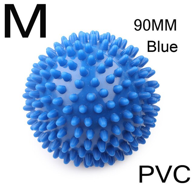 Pelota para hacer ejercicio de PVC, pelota de agarre entrenamiento de erizo, pelota de masaje de fisioterapia portátil: Azul cielo