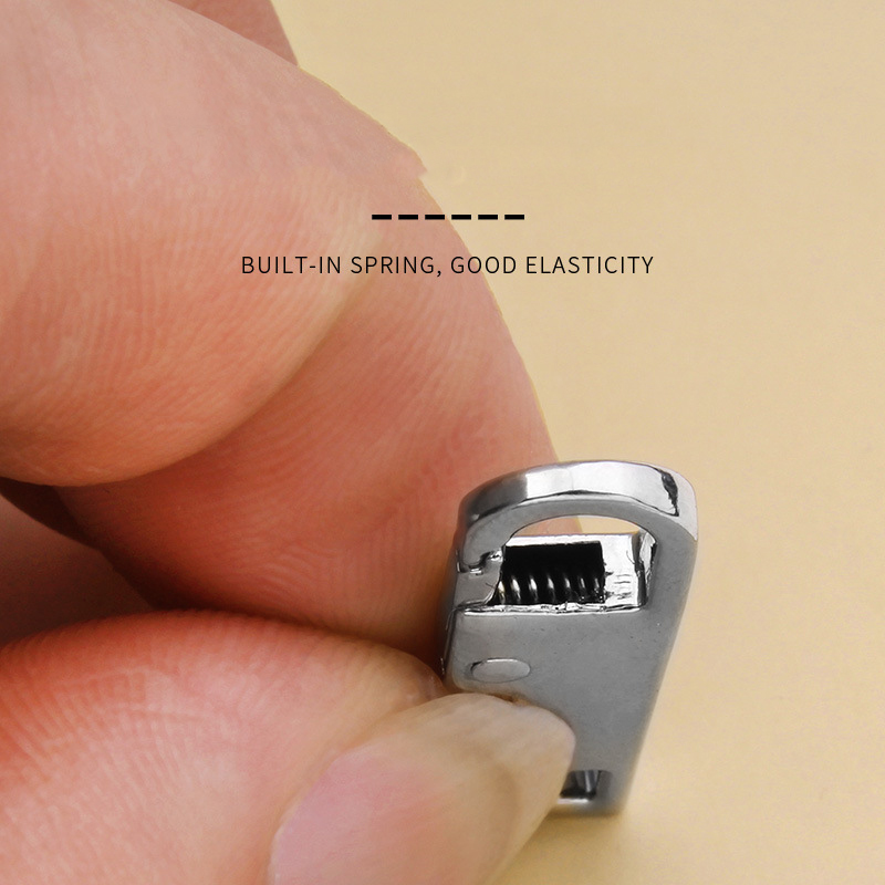 Detachable Repair Bag Clothes Universal Zipper Pendant Buckle Clothing Accessories Metal Zipper Pull Tab Button