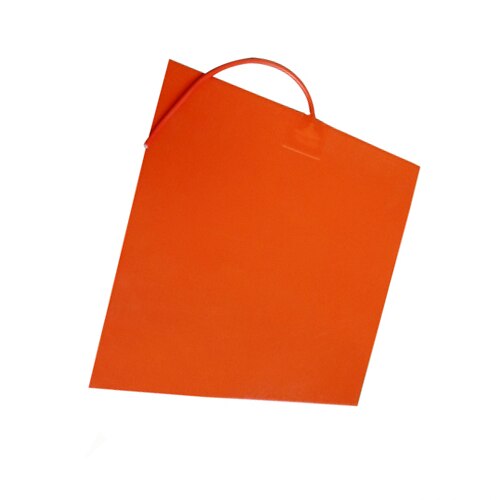 Élément chauffant électrique Flexible en caoutchouc Silicone | 350x350mm 220v 450w avec adhésif NTC 100K