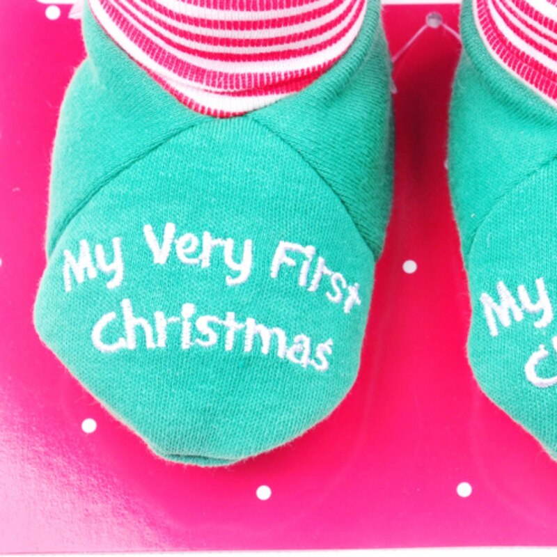 Toddler Cotton Baby Socks Christmas Socks For Newborns Anti Slip Soles For Child Boy Girl Baby Socks