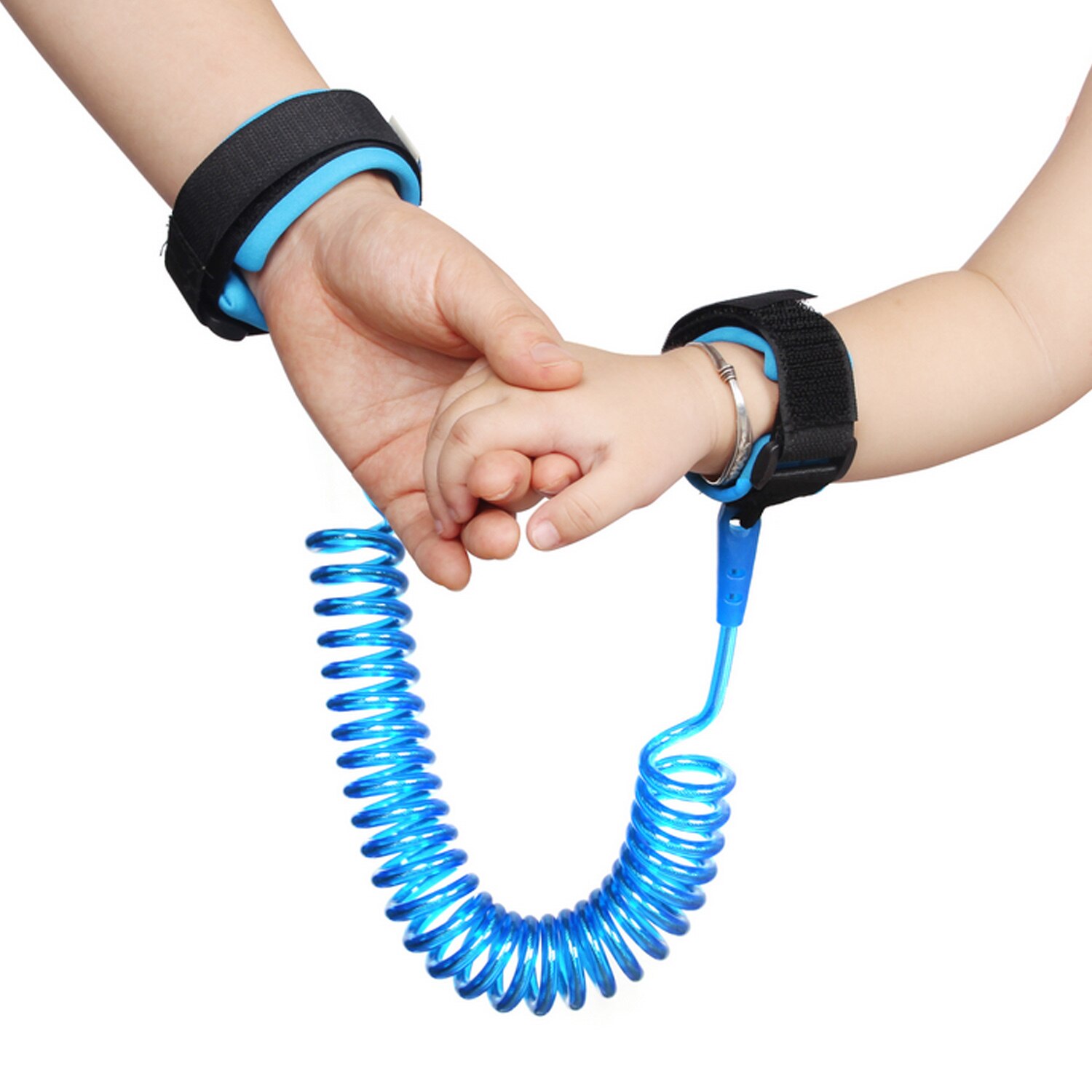 2Stck 1,5 m Art Sicherheit Anti-verloren Handgelenk Verknüpfung Gurt Seil freundlicher Leine Sicherheit nutzbar machen draussen Gehen Hand gürtel Anti-verloren Armbänder