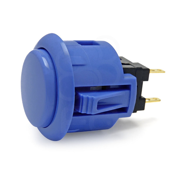 Japan Original SANWA Push Button OBSF 30mm 24mm Coin Neo Geo Board Box Arcade Game Machine Hitbox Controller Joystick DIY Parts: VIOLET/紫罗兰