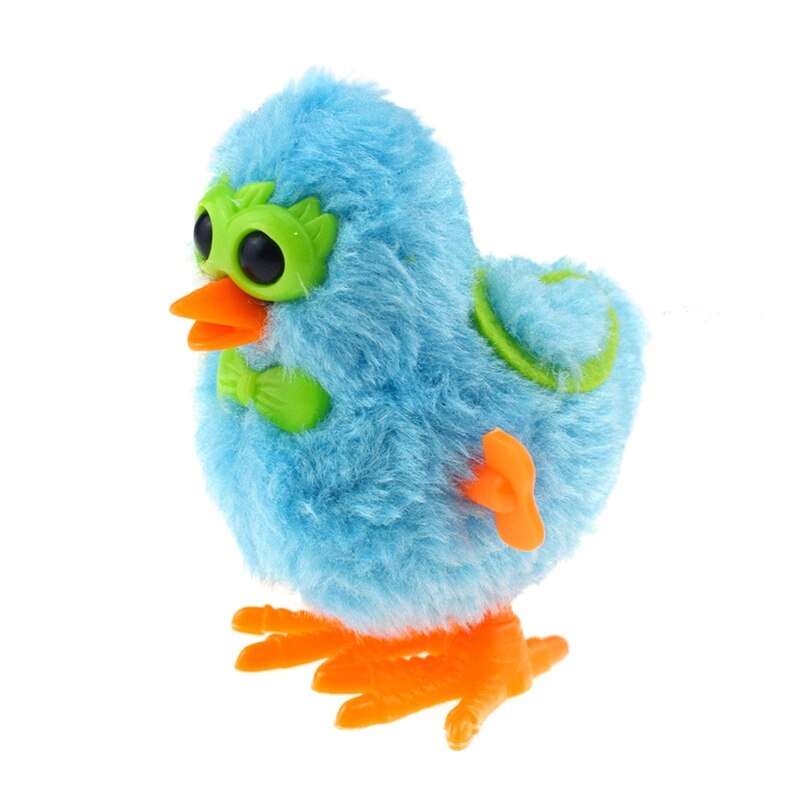 9cm/3.5 pollici giocattolo Windup cartone animato danza pulcino/coniglietto Mini orologio giocattolo con attrezzi a molla giocattolo interattivo regalo di pasqua per bambini: 16