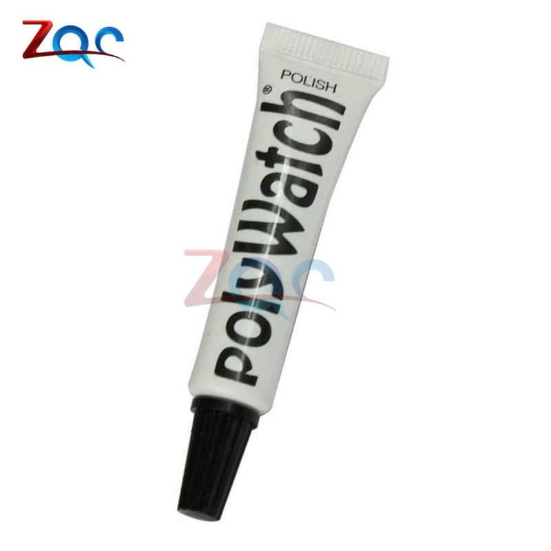 Polywatch klocka plast akryl klocka kristaller glas polish repborttagare glasögon reparation vintage 5g