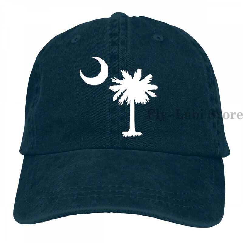 South Olina Baseball cap men women Trucker Hats adjustable cap: 2-Navy